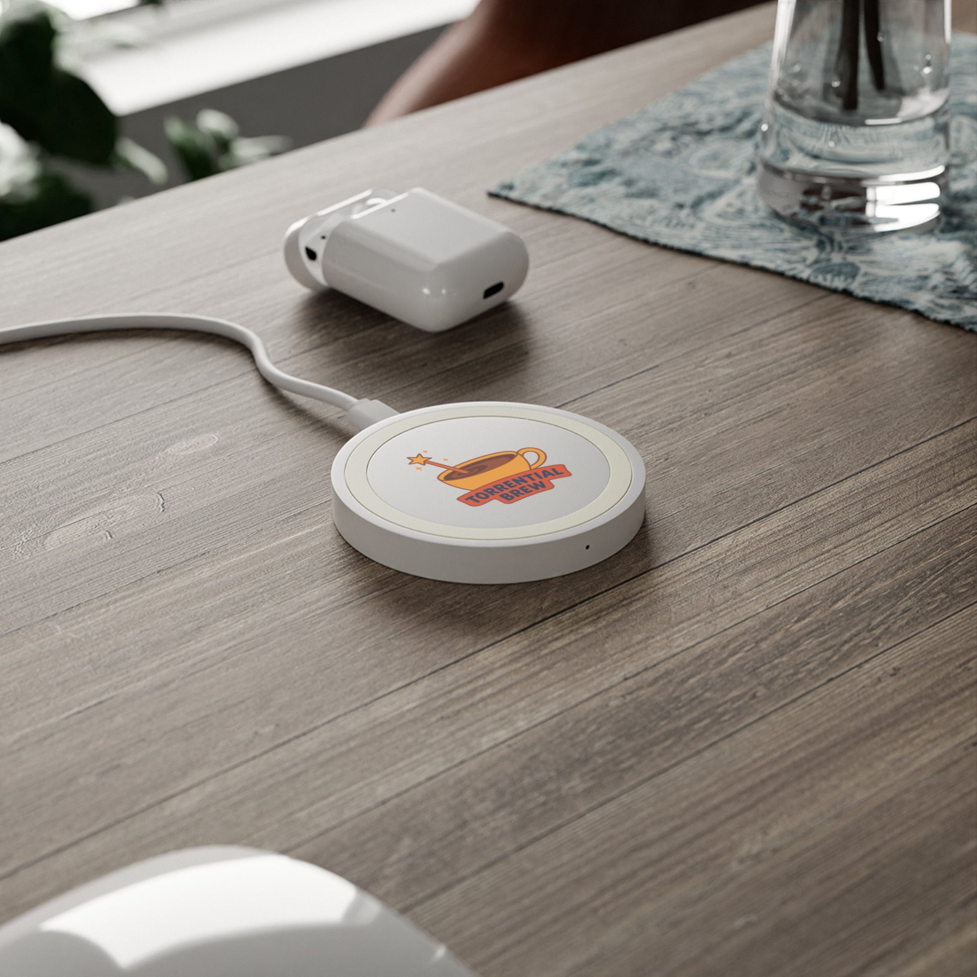 Torrential Brew Original Logo Wireless Charging Pad