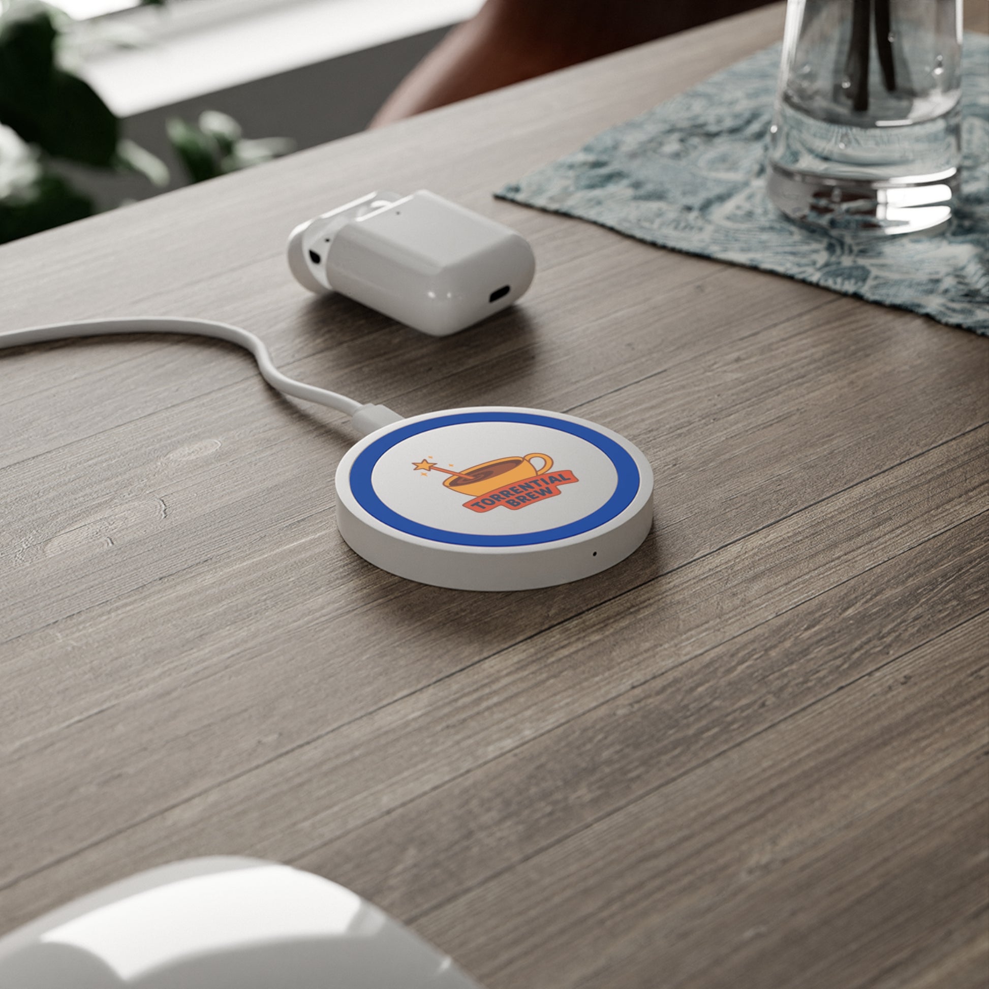 Torrential Brew Original Logo Wireless Charging Pad