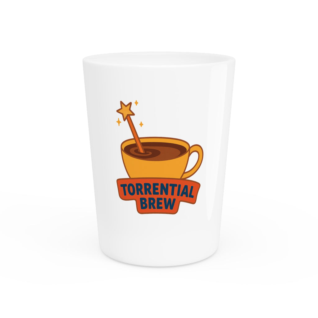 Torrential Brew Original Logo Espresso Shot Glass