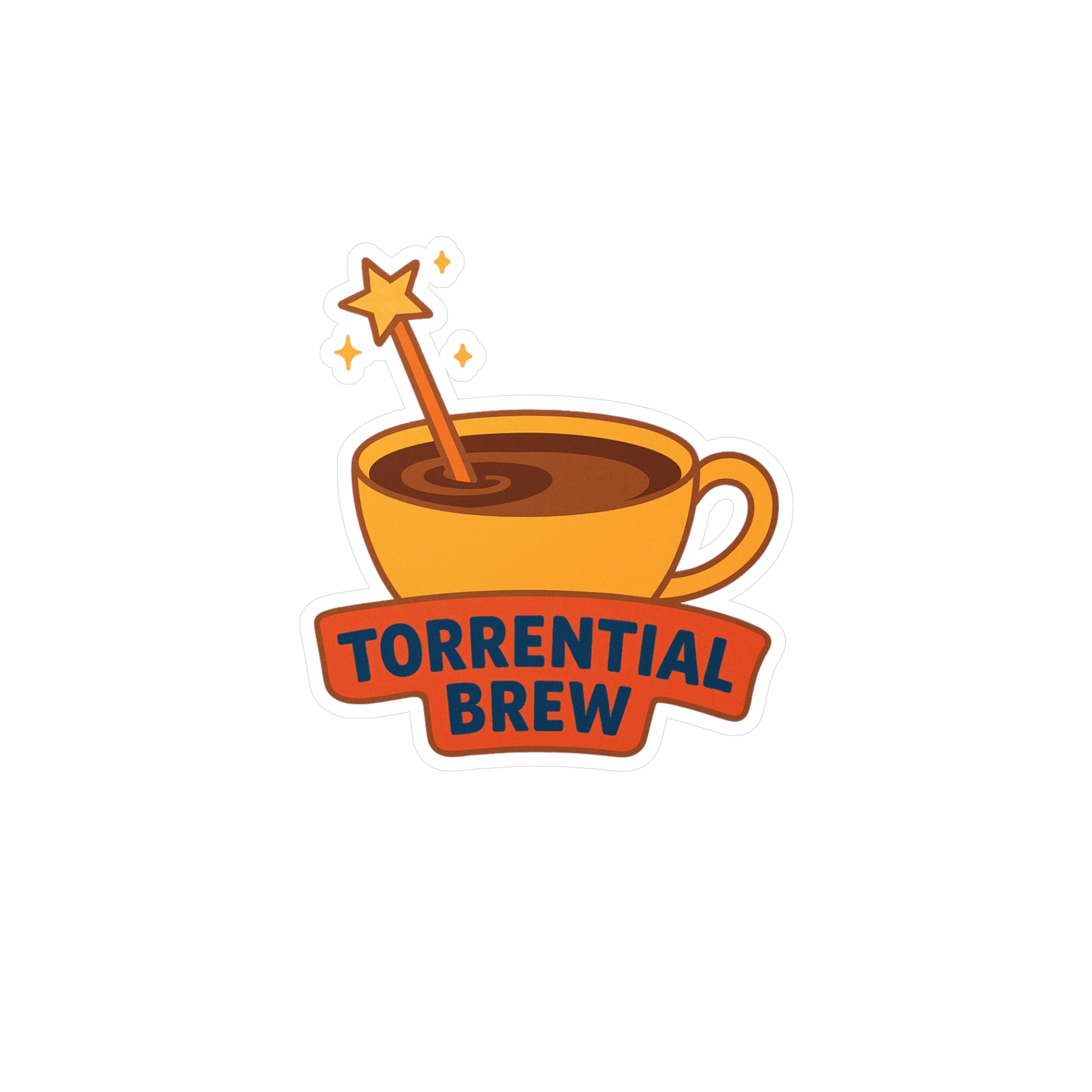 Torrential Brew Original Logo Sticker