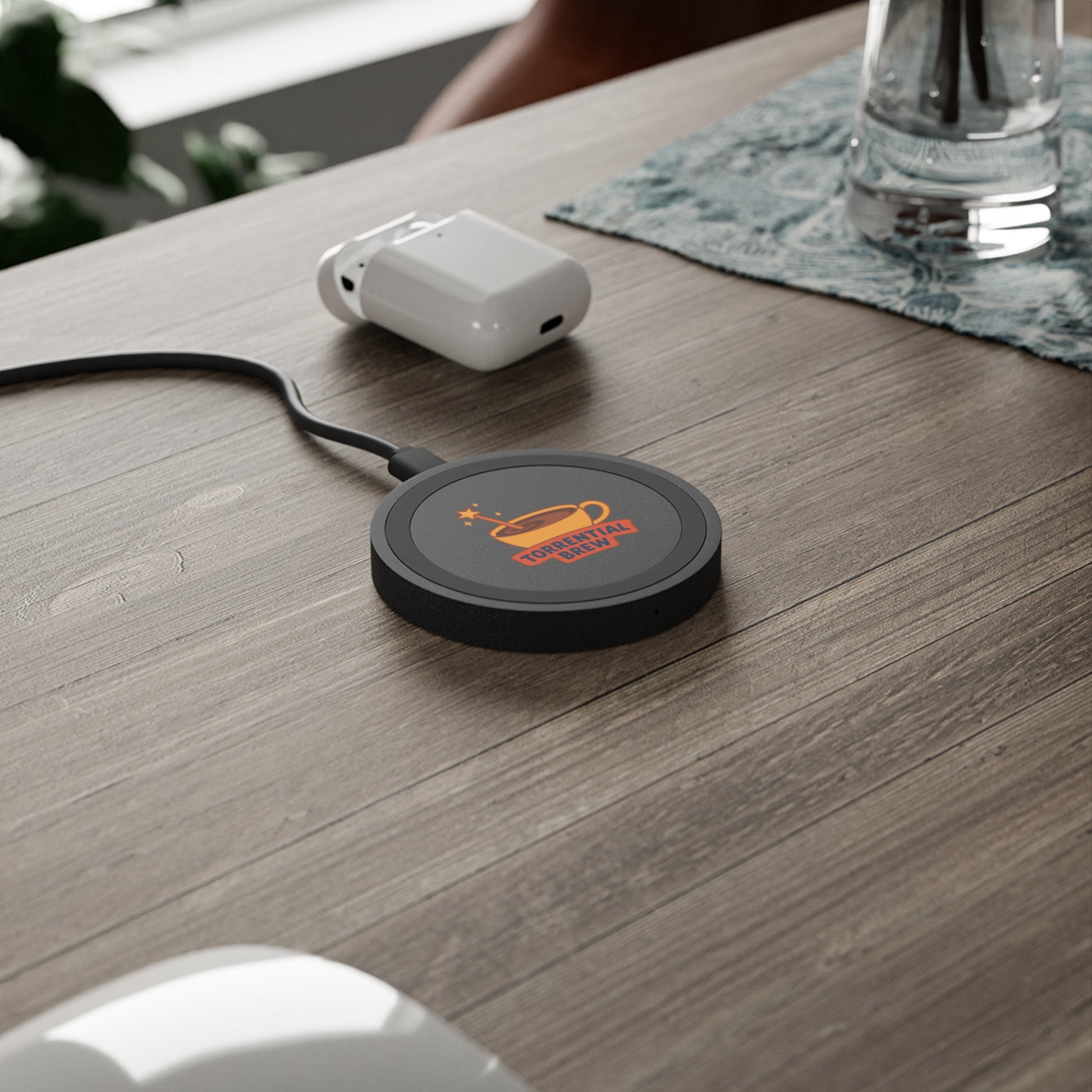 Torrential Brew Original Logo Wireless Charging Pad