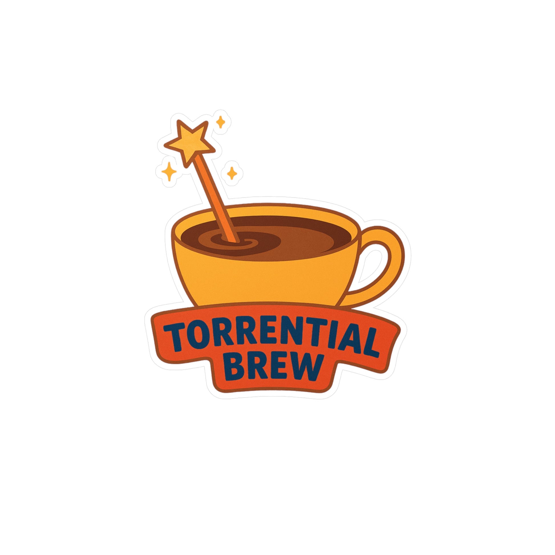 Torrential Brew Original Logo Sticker